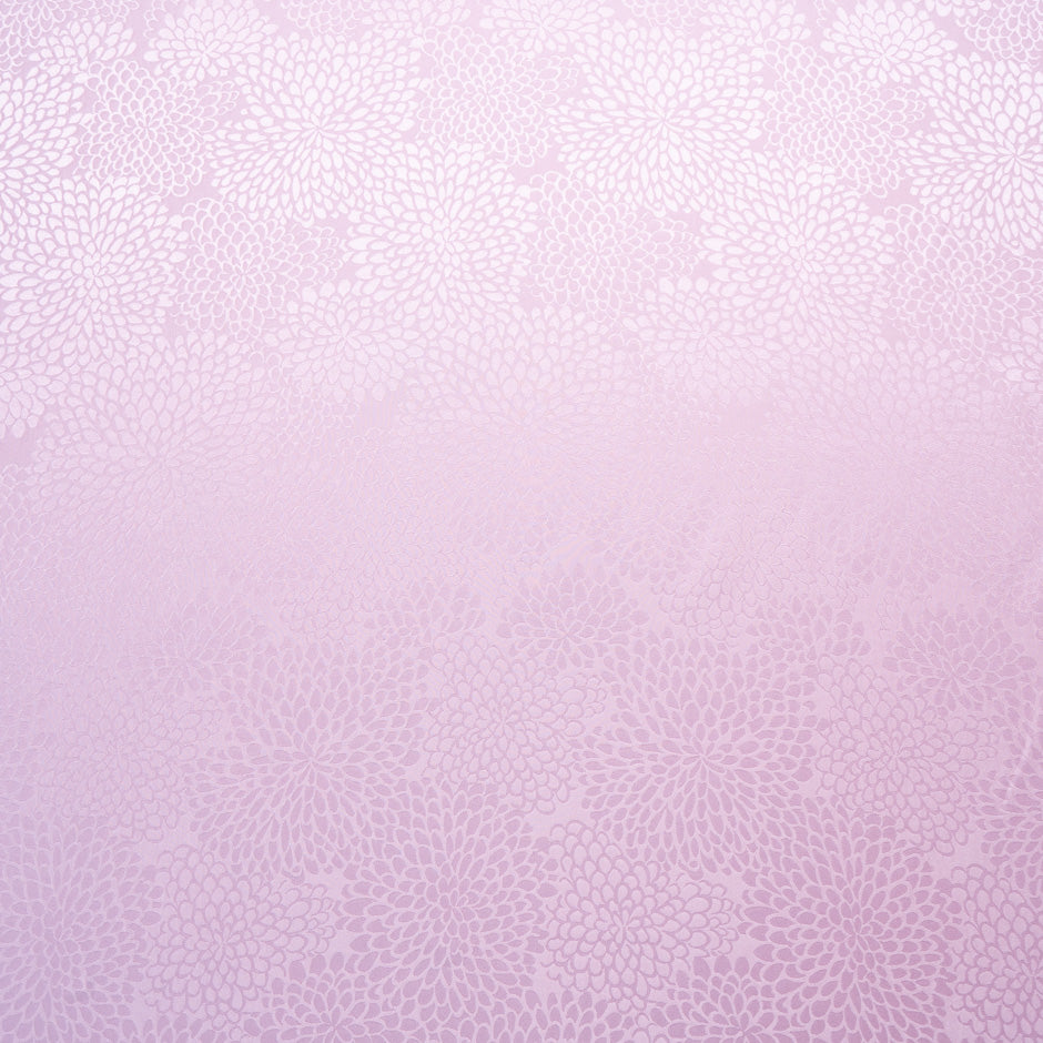 Baby Pink Petal Jacquard Pure Silk