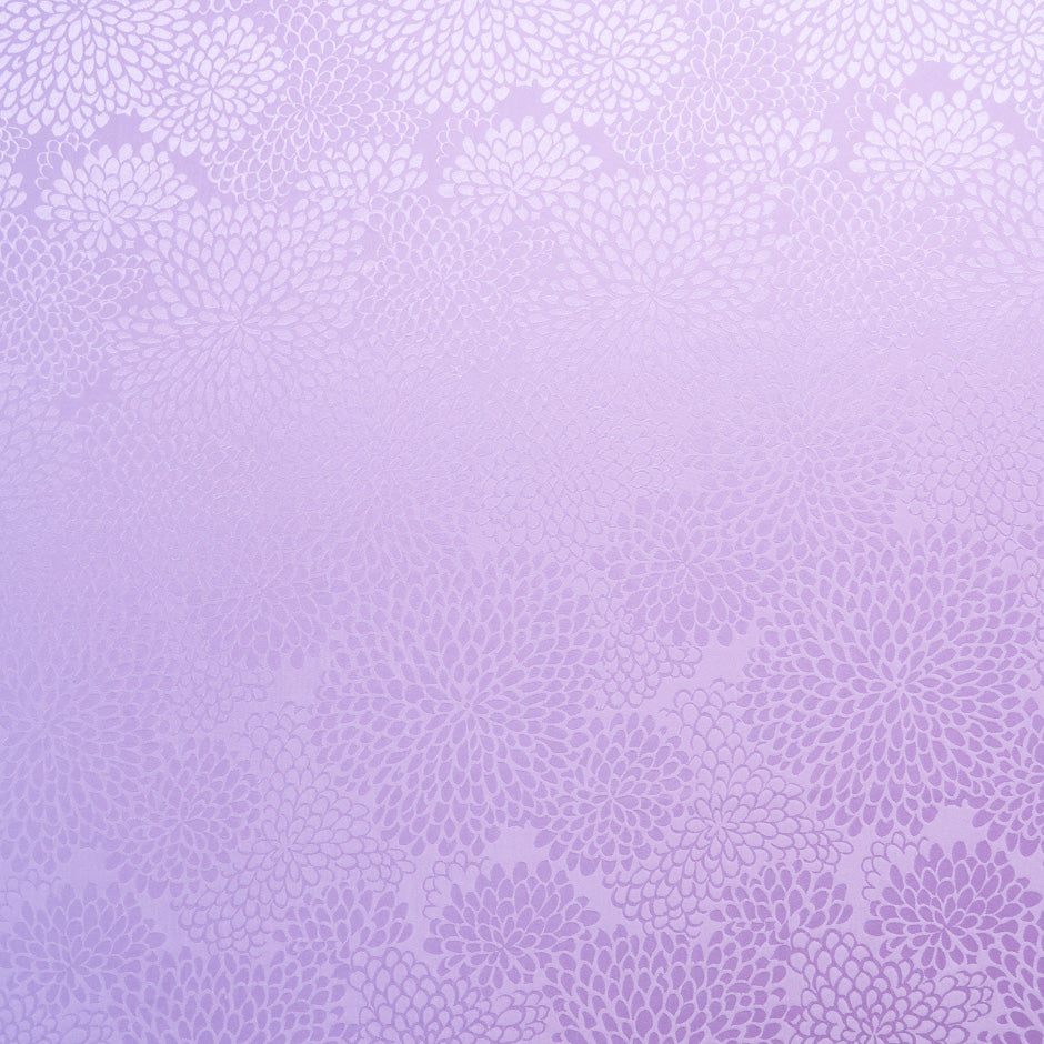 Lilac Petal Jacquard Pure Silk