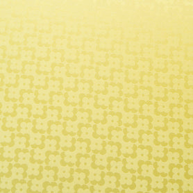 Lemon Geo Floral Jacquard Pure Silk