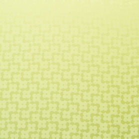 Chartreuse Geo Floral Jacquard Pure Silk