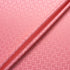 Candy Pink Geo Floral Jacquard Pure Silk