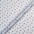 Blue Floral Printed Blue Striped Luxury Cotton