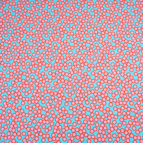 Pink & Red Spotted Pink Dani Maki Cotton