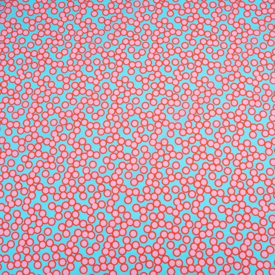 Pink & Red Spotted Pink Dani Maki Cotton