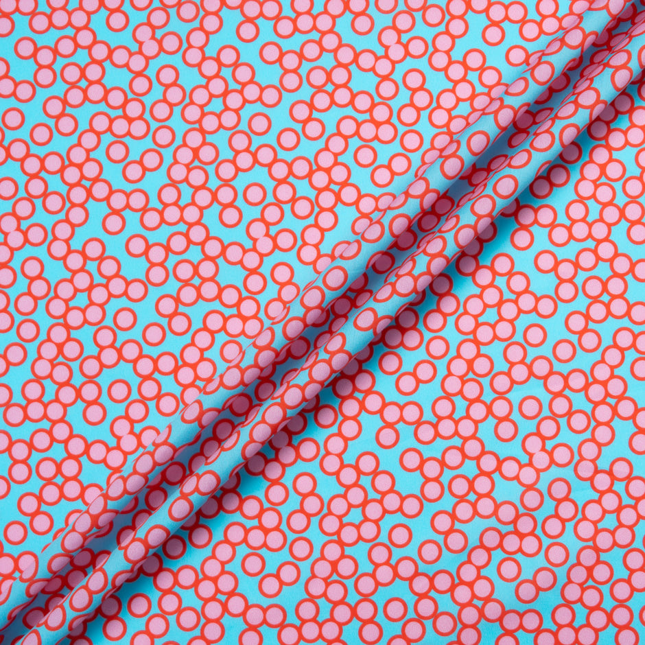 Pink & Red Spotted Pink Dani Maki Cotton