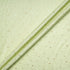 Green Metallic Spot Jacquard Silk