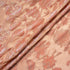 Gold Laminated Pink Floral Devoré Velvet