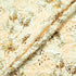 Yellow Floral Printed 3D Microfibre Embroidered Tulle
