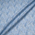 Blue Paisley Printed Pure Linen