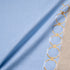 Sky Blue Border Embroidered Linen
