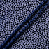 Midnight Blue Spotted Devoré Velvet