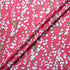 Lily of the Valley Floral Printed Cherry Silk Jacquard