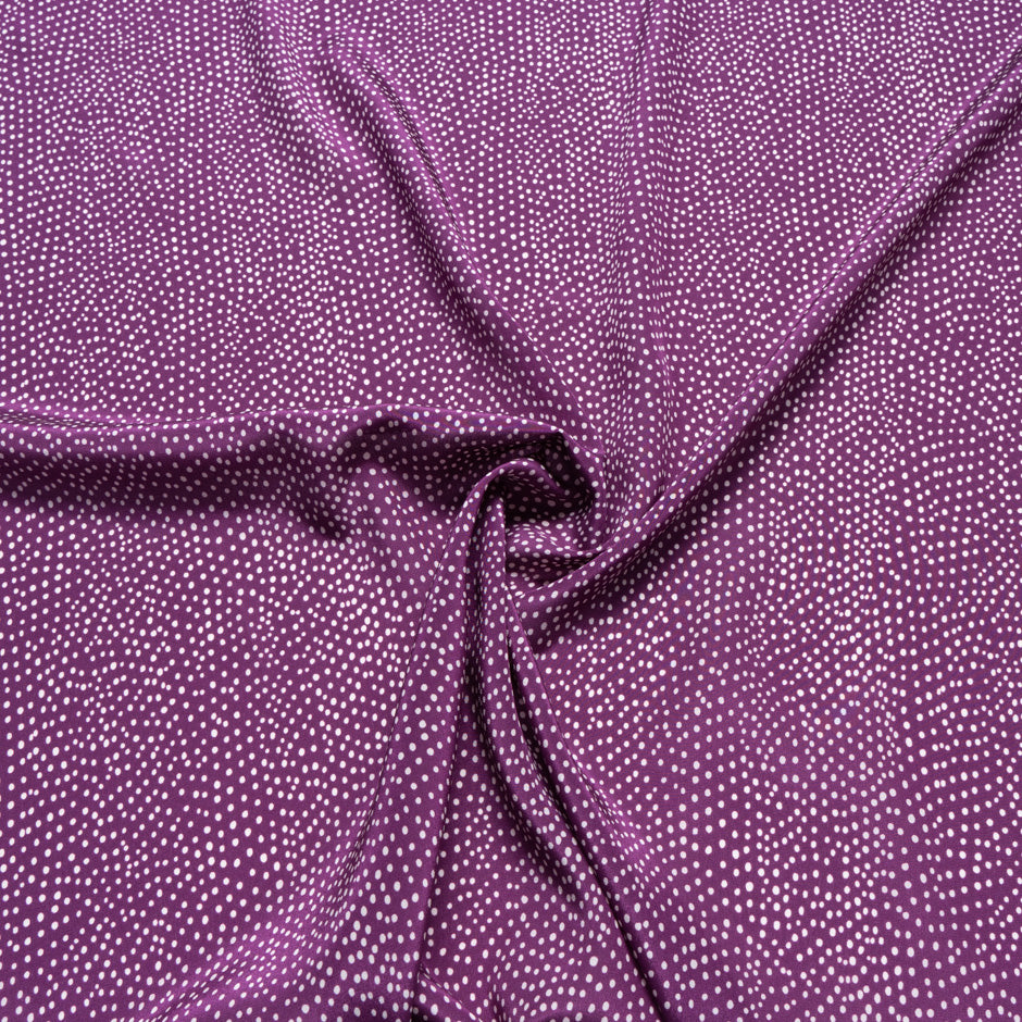 Grenach Spotted Silk Crêpe de Chine