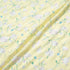 Floral Vision Printed Yellow Silk Jacquard