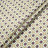 Geometric Printed Ivory Pure Silk Twill