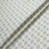 Blue Geo Printed Vanilla Silk Blend Twill