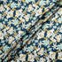 Floral Printed Midnight Silk Blend Twill
