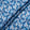 Blue Floral Printed Silk Blend Twill