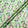 Fuchsia Floral Printed Green Silk Blend Twill