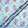 Butterfly & Floral Printed Sky Blue Silk Blend Twill