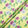 Floral Printed Lime Green Silk Blend Twill