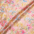 Wild Floral Printed Pink Cotton Metallic Jacquard Voile (A 2.20m Piece)