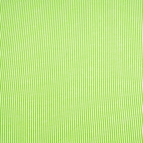 Bright Green & White Striped Handkerchief Linen