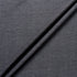 Black Striped Grey Wool, Silk & Linen Blend