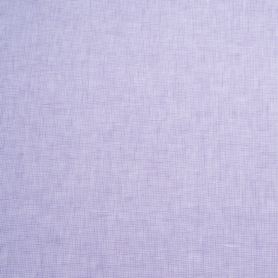 Lilac Dogtooth Patterned Linen