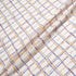 Yellow & Purple 'Bamboo' Printed Silk Twill