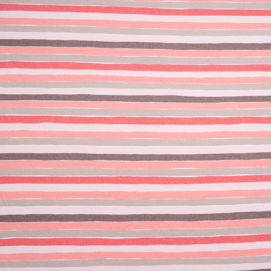Multi-Coloured Striped Microfibre