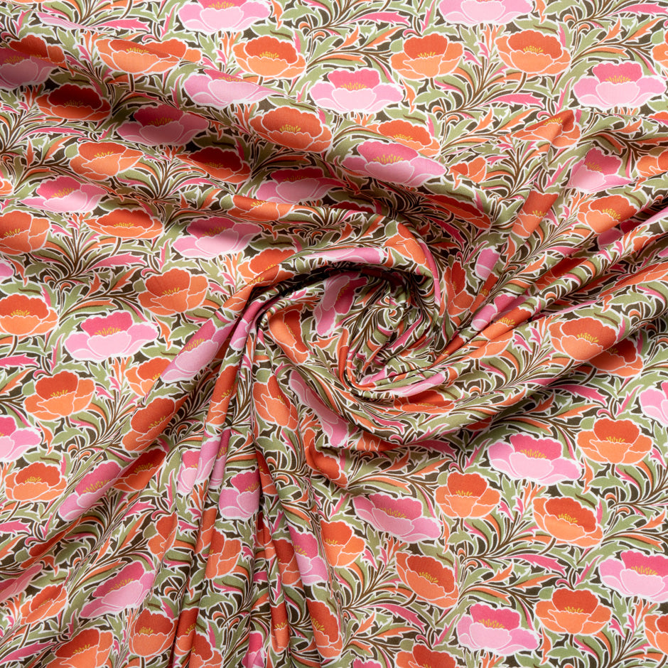 'Poppy Canopy' Liberty Cotton Tana Lawn