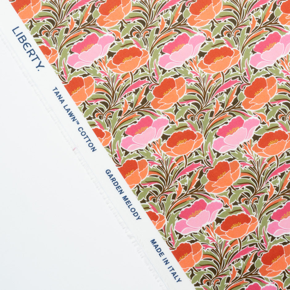 'Poppy Canopy' Liberty Cotton Tana Lawn