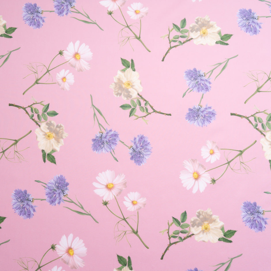Pink 'Posy Scatter' Liberty Cotton Tana Lawn
