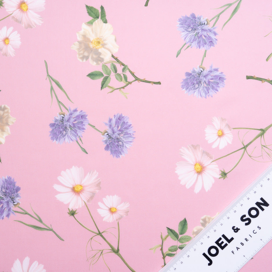 Pink 'Posy Scatter' Liberty Cotton Tana Lawn