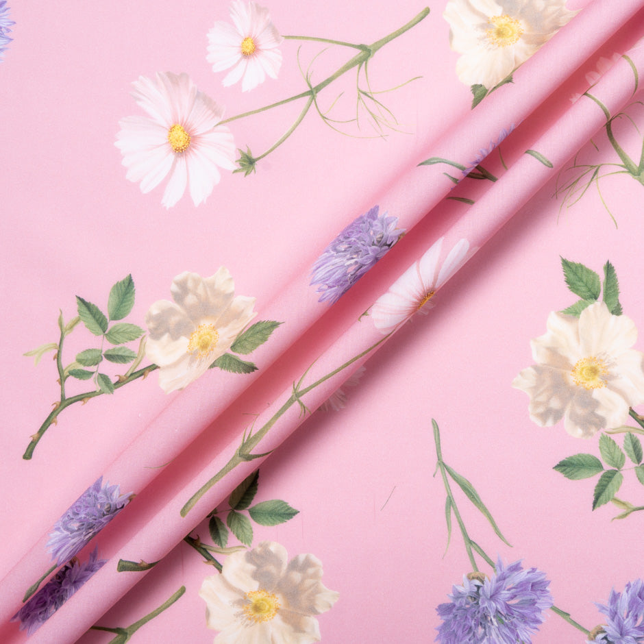 Pink 'Posy Scatter' Liberty Cotton Tana Lawn