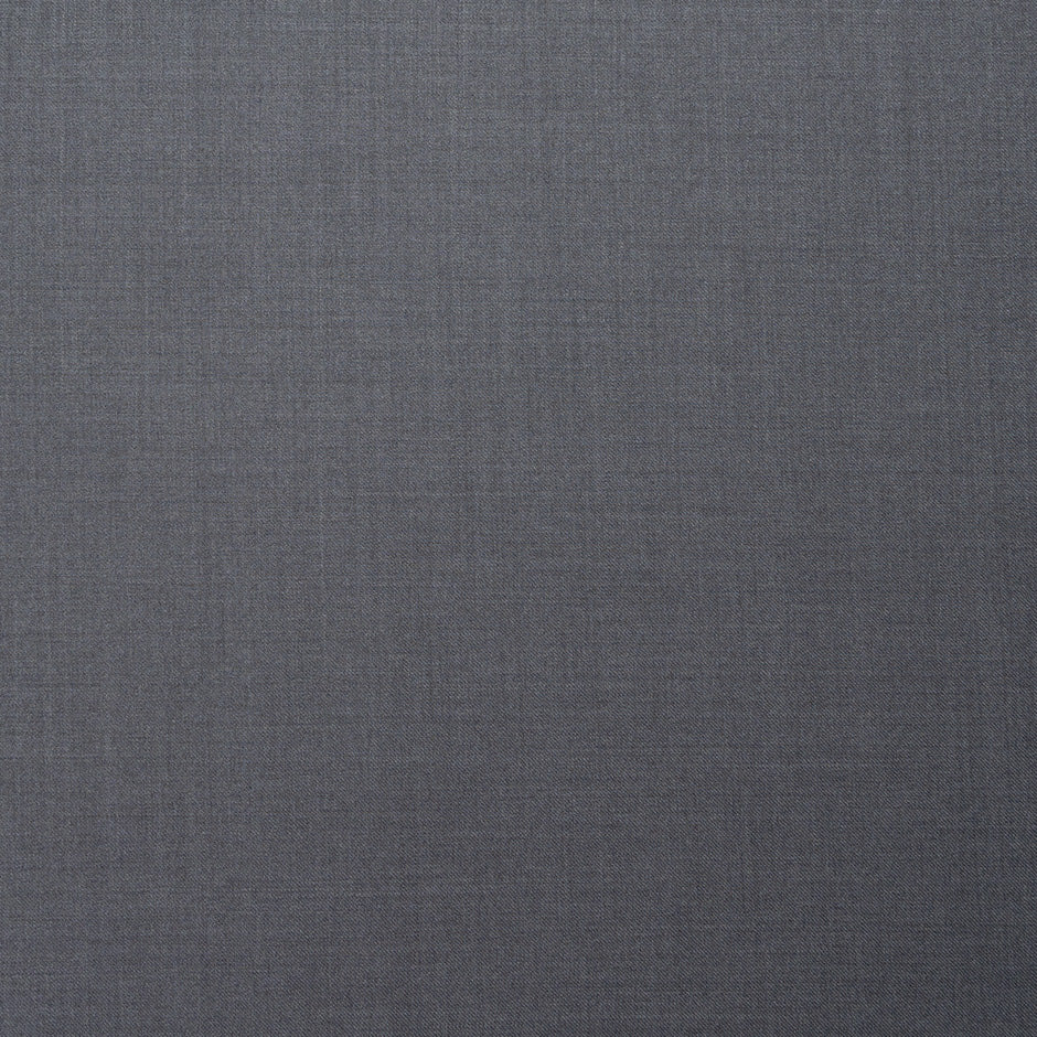 Cobalt Grey Superfine Pure Wool Suiting