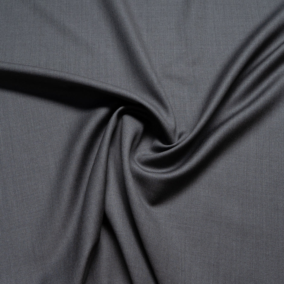 Cobalt Grey Superfine Pure Wool Suiting