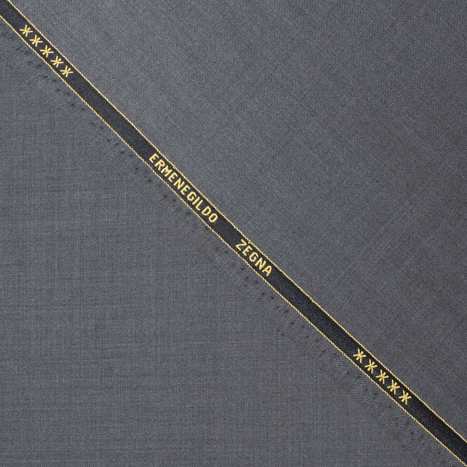 Cobalt Grey Superfine Pure Wool Suiting
