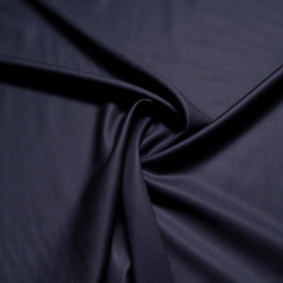 Midnight Blue Superfine Pure Wool Suiting