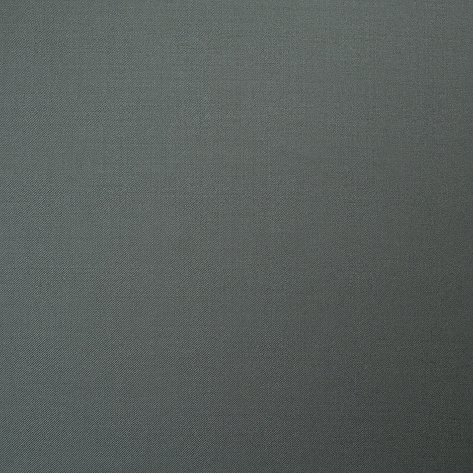 Dark Olive Green Superfine Pure Wool Suiting