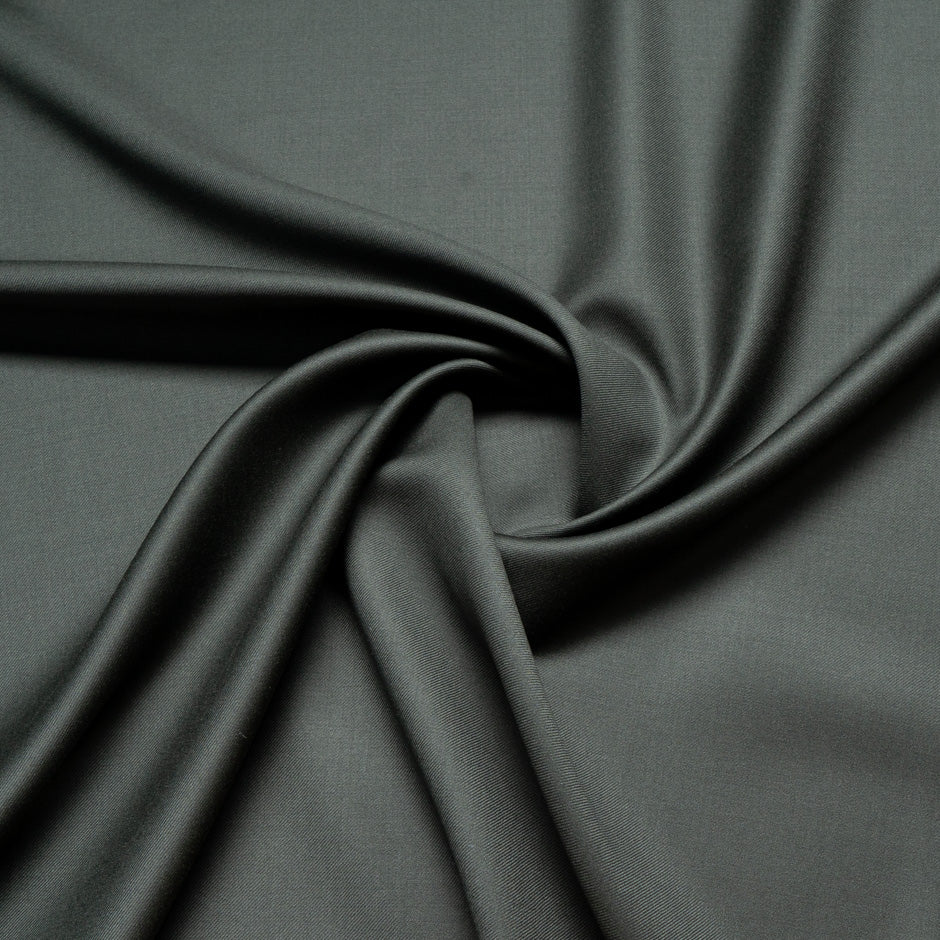 Dark Olive Green Superfine Pure Wool Suiting