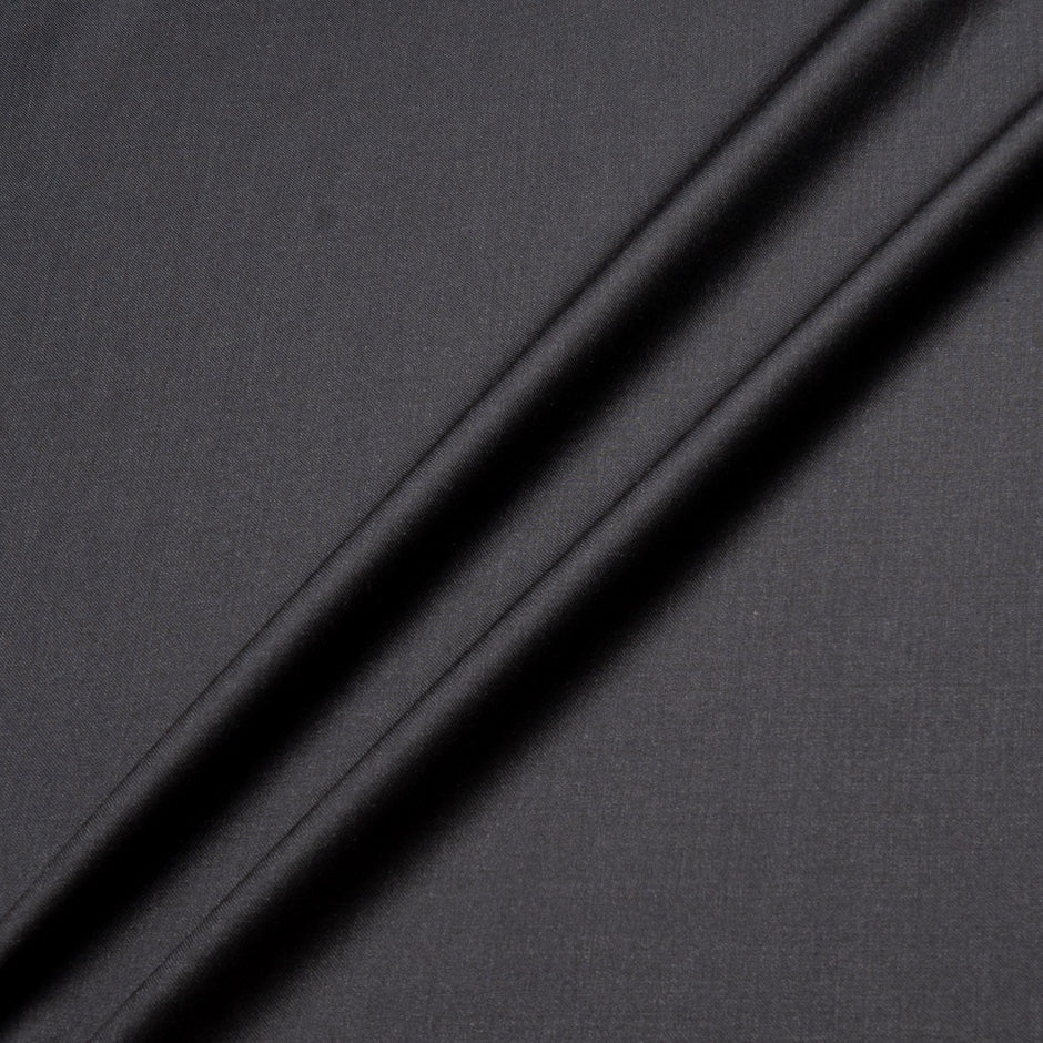 Dark Grey Superfine Pure Wool Suiting