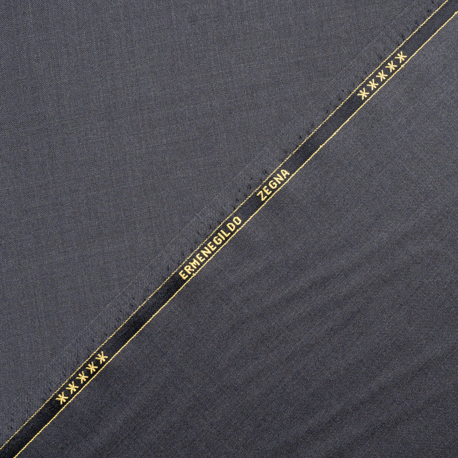 Slate Grey Superfine Pure Wool Suiting