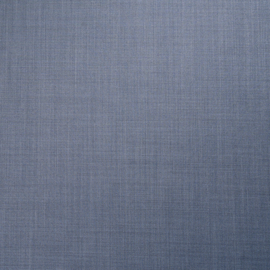 'Denim' Blue Superfine Pure Wool Suiting