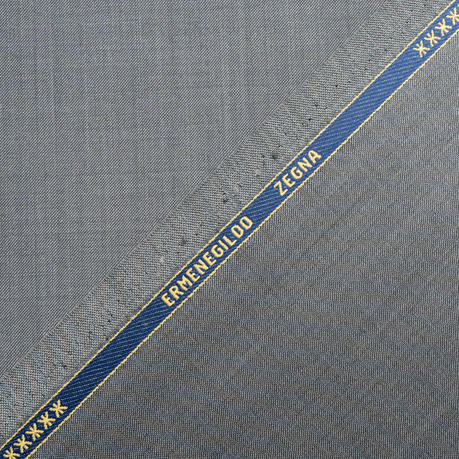 Mid Grey Superfine Pure Wool Suiting