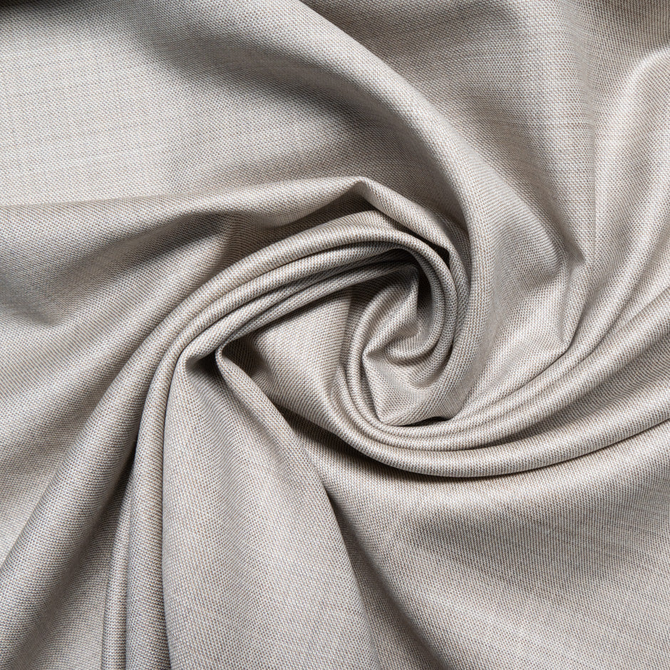Oatmeal Superfine Pure Wool Suiting