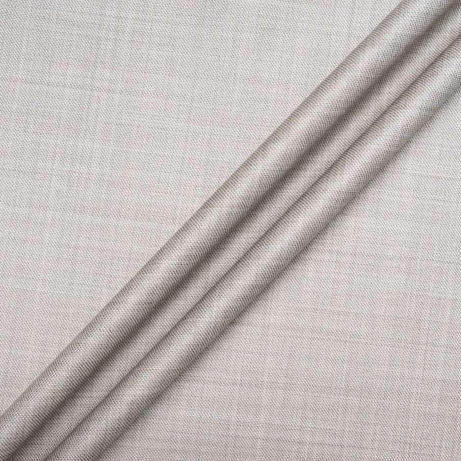 Oatmeal Superfine Pure Wool Suiting