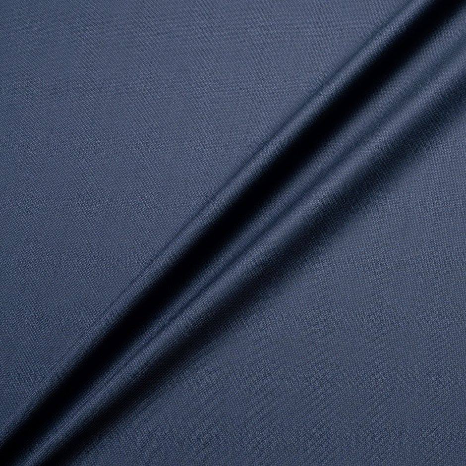 Navy Blue Superfine Pure Wool 15 MilMil