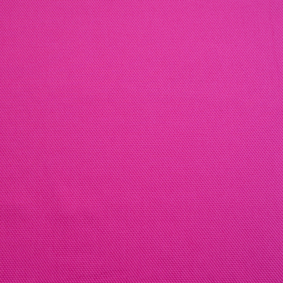 Bright Fuchsia Pink Cotton Piqué